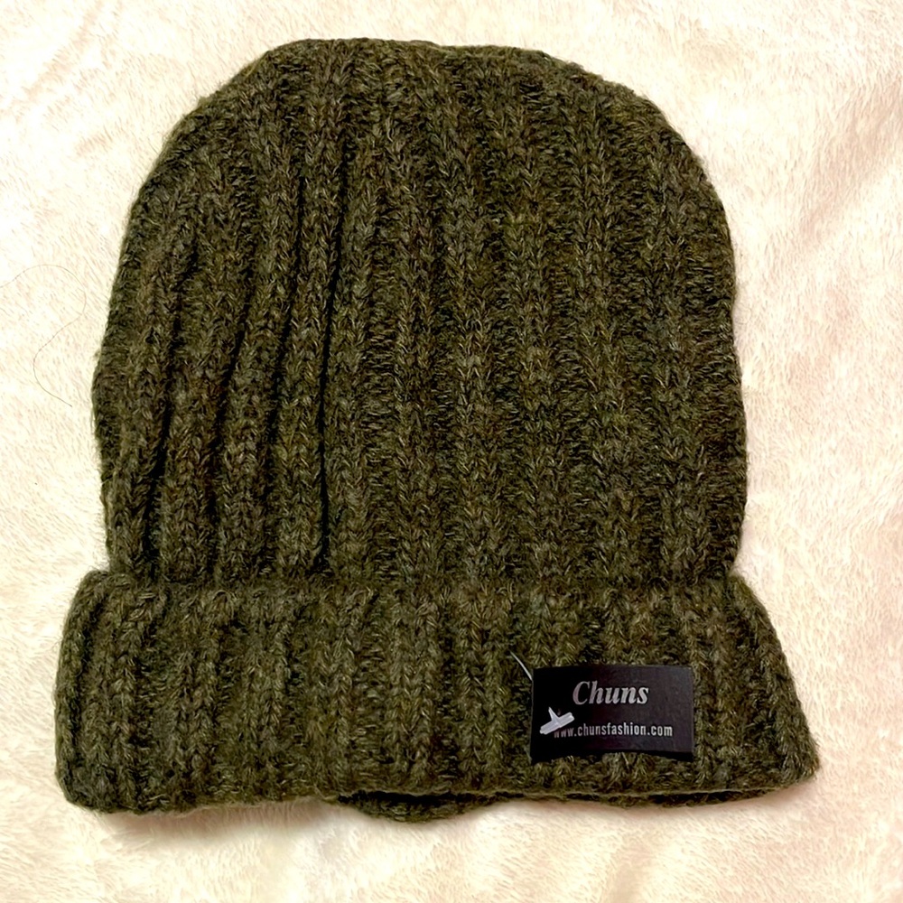 Chuns Fashion Green Beanie